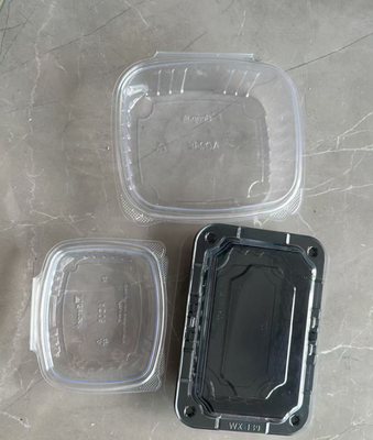 Single-use dried fruit packaging box, plastic transparent sweet potato dried nut box, supermarket takeout sealed box, food packaging box