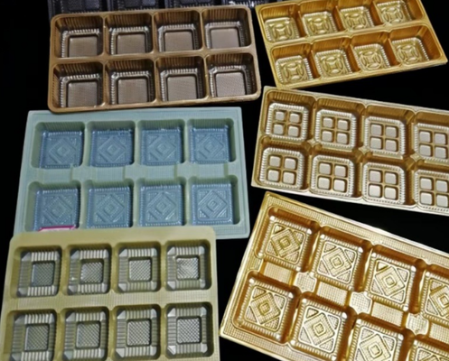 Tray Plastik Makaron Transparan Ramah Lingkungan yang Dapat Dikustomisasi untuk Kemasan Makanan