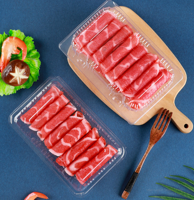 vacuum blister packaging clear disposable blister vented fruit box  ventilation holes container anti‑crush fruit packaging