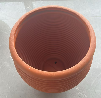 HDPE Modern Minimalist Flower Pot with Multiple Sizes and Long Lifespan for Home Decoration