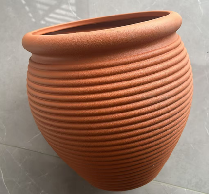 HDPE Multi-leaf White Porcelain Flower Pot for Indoor and Outdoor Potted Plants