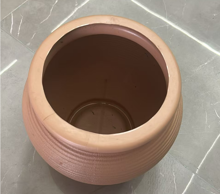 HDPE Round Green Ivy Flower Pot with Thickened Imitation Ceramic Design and Multiple Sizes
