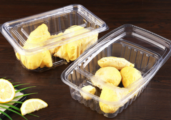 Kotak buah, nampan buah, kotak kemasan daging, kotak kemasan sayuran, kotak makanan cepat saji, kotak biskuit, kotak kue, serta kotak transparan dan kotak cetak.