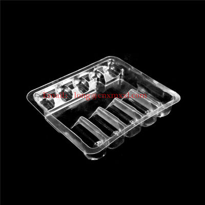 5ml Medis Vial 0.1mm PE Plastik Blister Packaging Tray UV Printing Logo