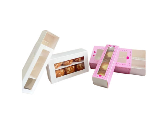 Pink Rabbit Drawer Kue kecil Kemasan kertas Kotak Kue Kotak Kemasan Makaron