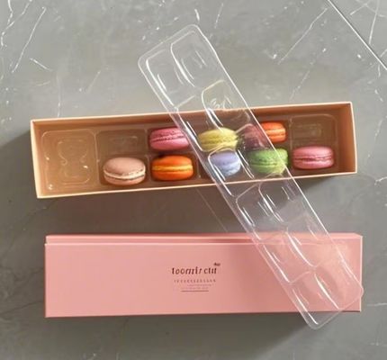 Kemasan kotak hadiah macaron, kemasan kotak kertas macaron, kemasan plastik macaron