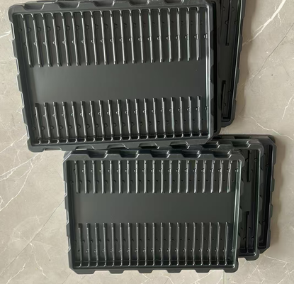 Tray Plastik Anti-statis ramah lingkungan dengan 35 kompartemen untuk komponen elektronik