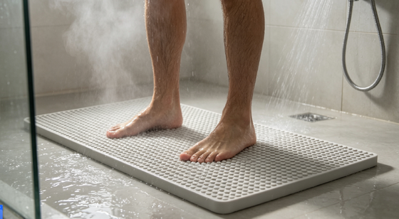 Keset Lantai Anti-Selip Kamar Mandi  Keset Anti-Selip Area Basah   Keset Kaki Pancuran Keset Kaki Kamar Mandi Keset Mandi Kamar Mandi